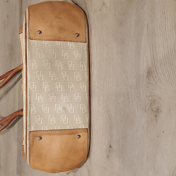 Vintage Dooney & Bourke Canvas Logo Signature Bag - Picture 3 of 11
